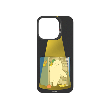 Midnight Fridge Bear Snap-On Phone Case