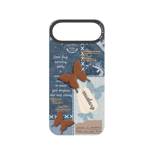 Denim Patchwork Snap-On Phone Case