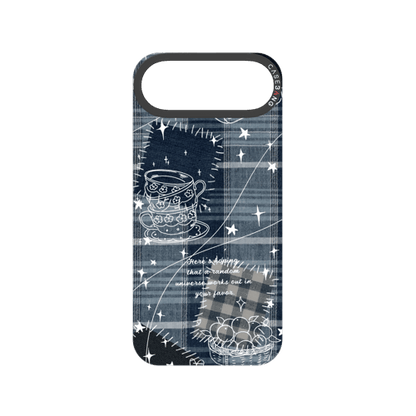 Denim Graffiti Snap-On Phone Case