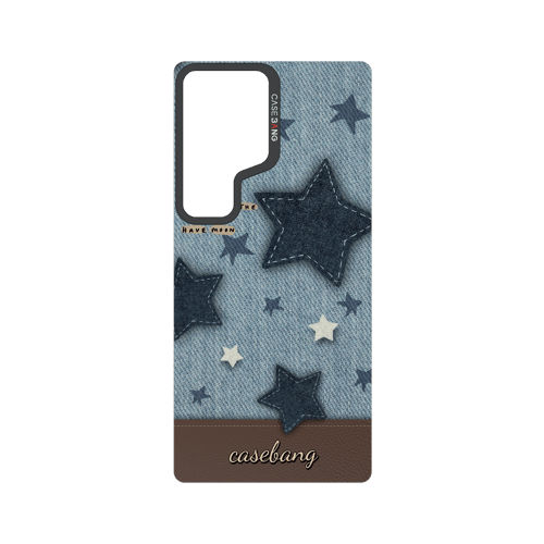 Starry Denim Snap-On Phone Case
