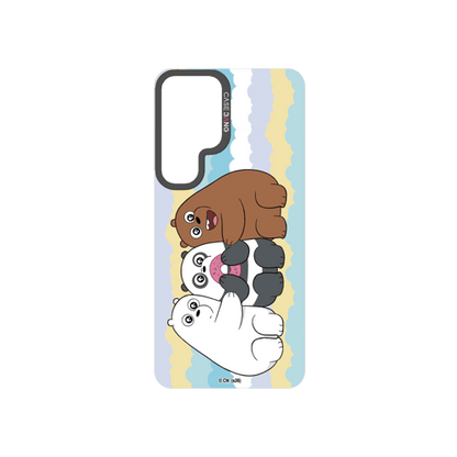 Stacked Three Bears Snap-On Phone Case