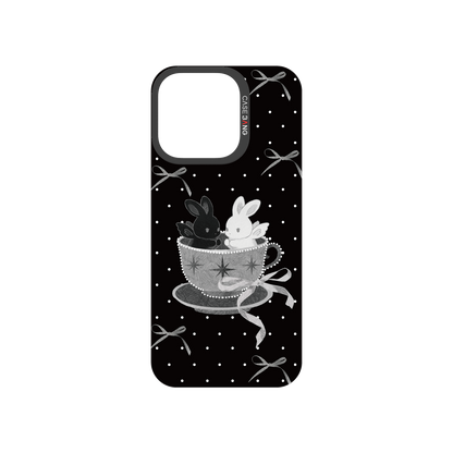 Teacup Twin Bunnies Snap-On Phone Case