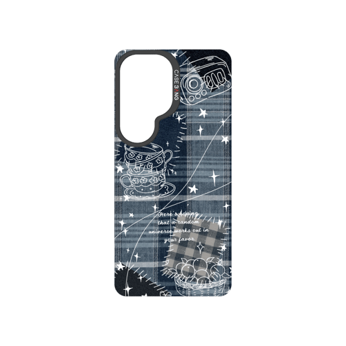 Denim Graffiti Snap-On Phone Case