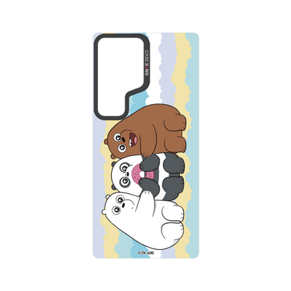 Stacked Three Bears Snap-On Phone Case