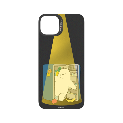 Midnight Fridge Bear Snap-On Phone Case
