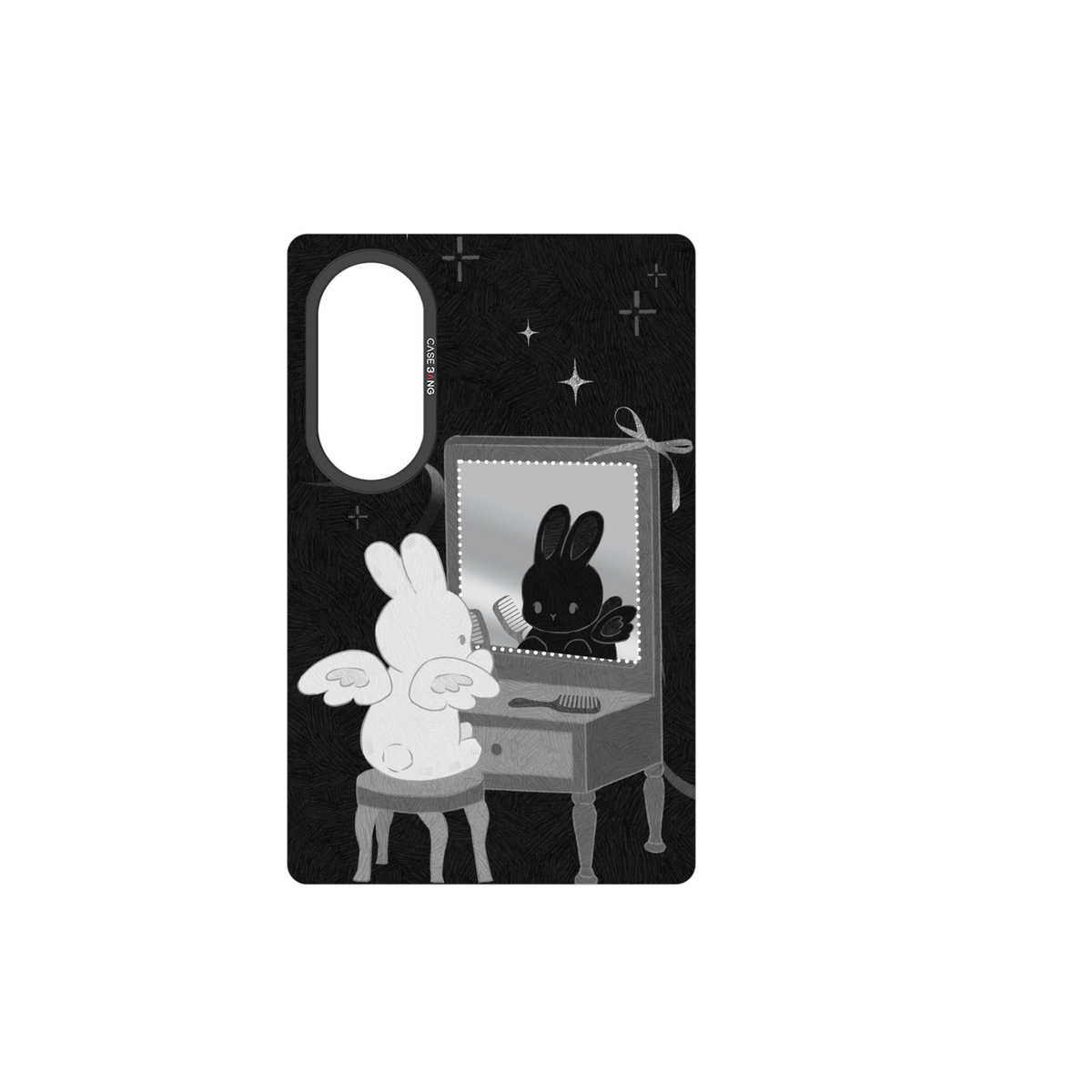 Mirror Angel Snap-On Phone Case