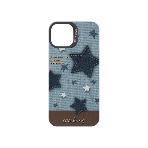 Starry Denim Snap-On Phone Case