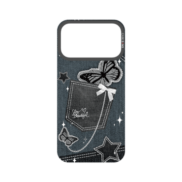 Denim Pocket Snap-On Phone Case