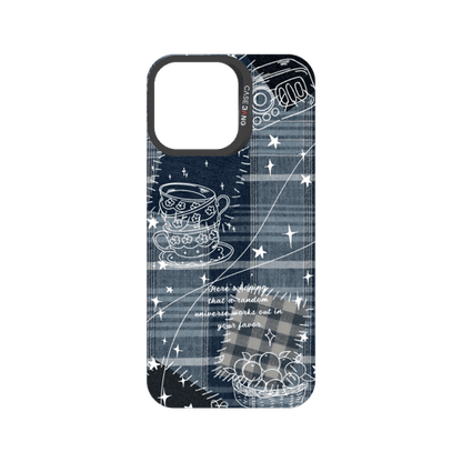 Denim Graffiti Snap-On Phone Case