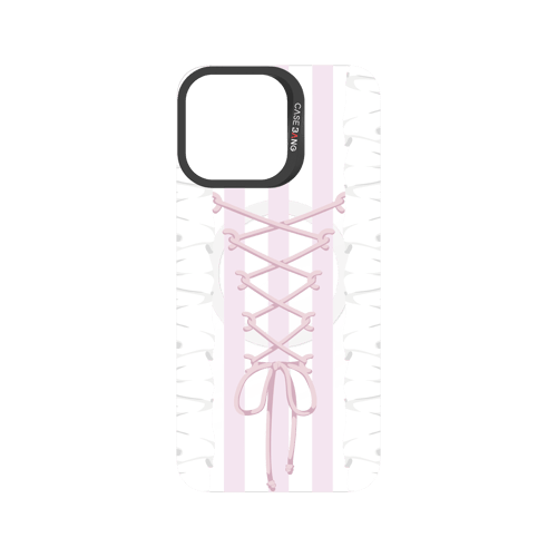 Ribbon Tie Pink Snap-On Phone Case