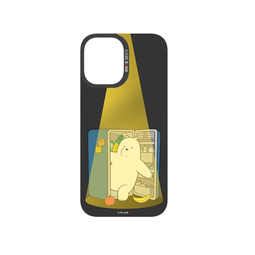 Midnight Fridge Bear Snap-On Phone Case