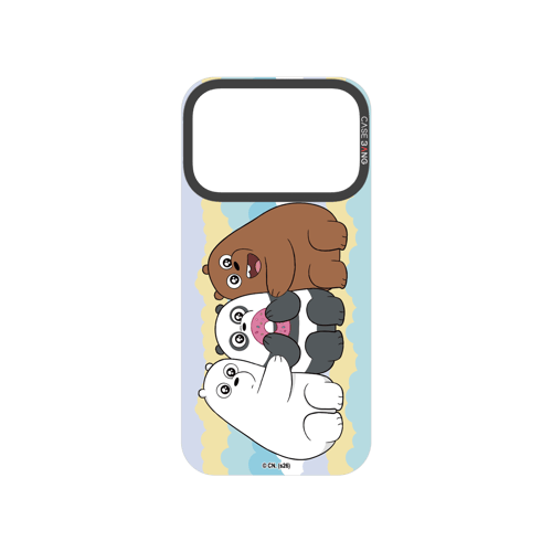 Stacked Three Bears Snap-On Phone Case