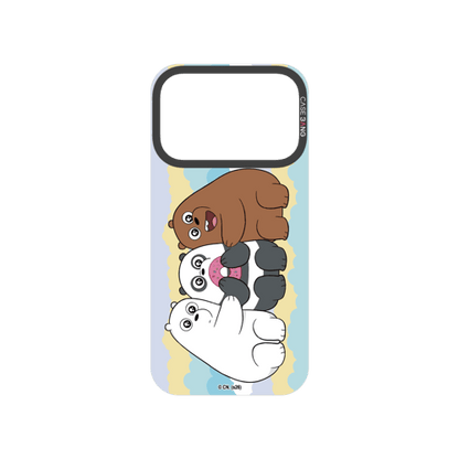 Stacked Three Bears Snap-On Phone Case
