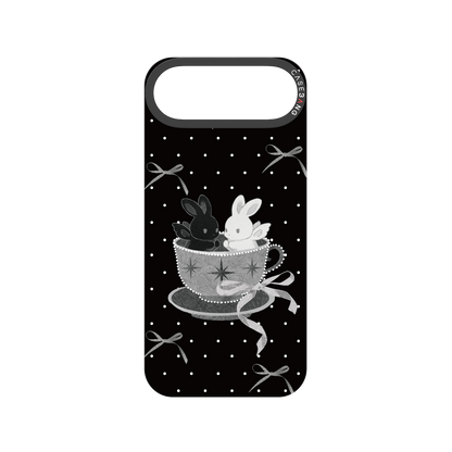 Teacup Twin Bunnies Snap-On Phone Case