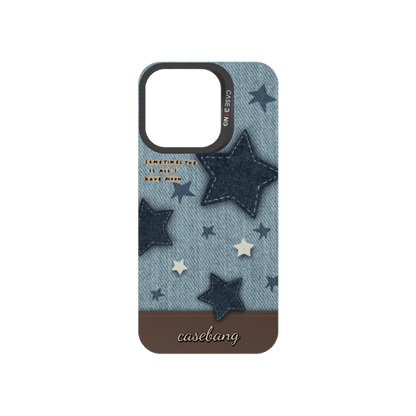 Starry Denim Snap-On Phone Case