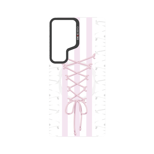 Ribbon Tie Pink Snap-On Phone Case