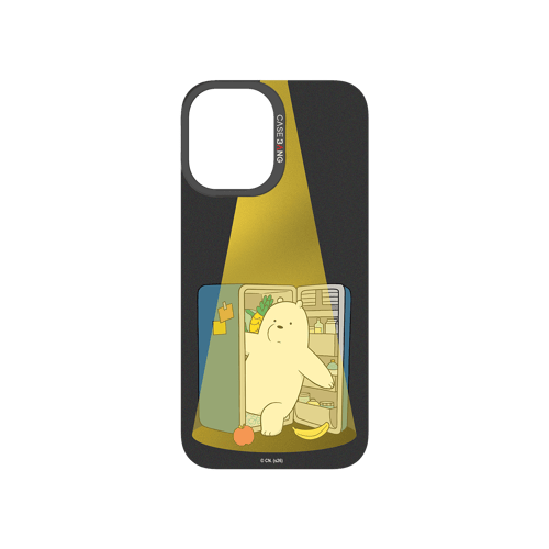 Midnight Fridge Bear Snap-On Phone Case