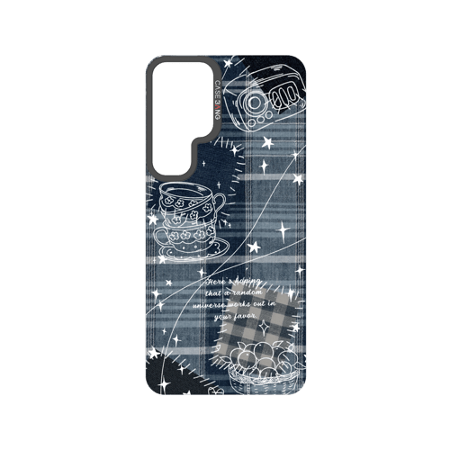Denim Graffiti Snap-On Phone Case