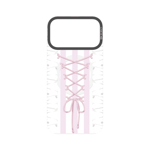 Ribbon Tie Pink Snap-On Phone Case