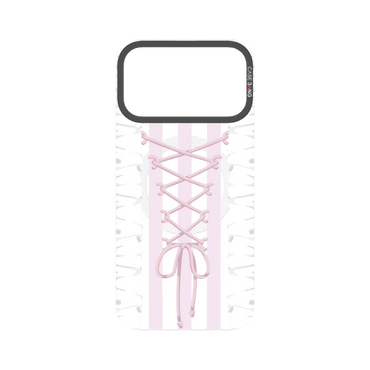 Ribbon Tie Pink Snap-On Phone Case