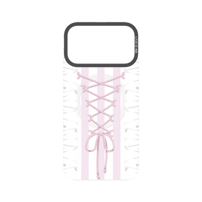 Ribbon Tie Pink Snap-On Phone Case