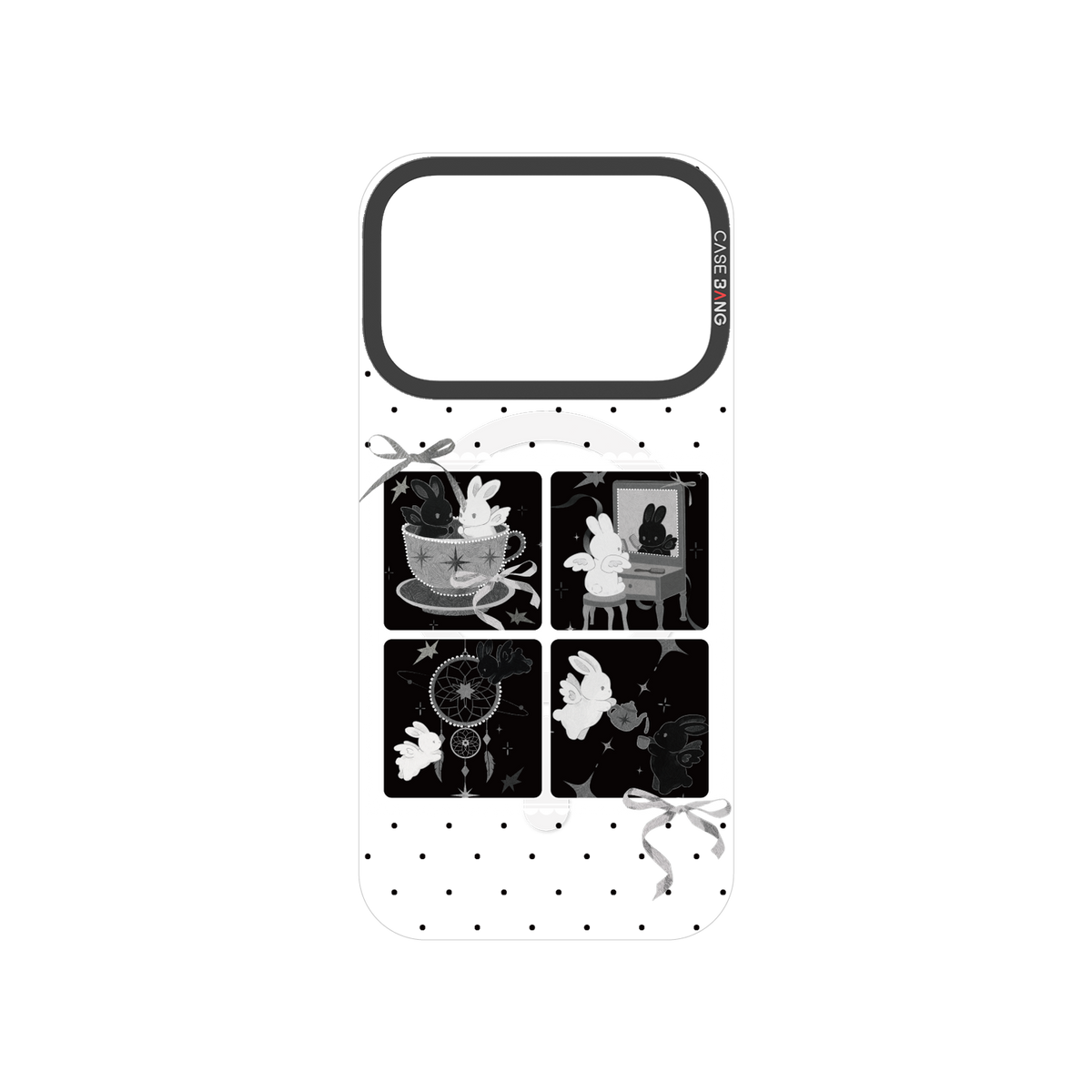 Bunny Collage Grid Snap-On Phone Case