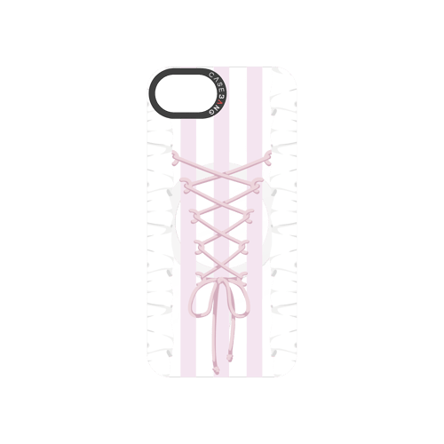 Ribbon Tie Pink Snap-On Phone Case