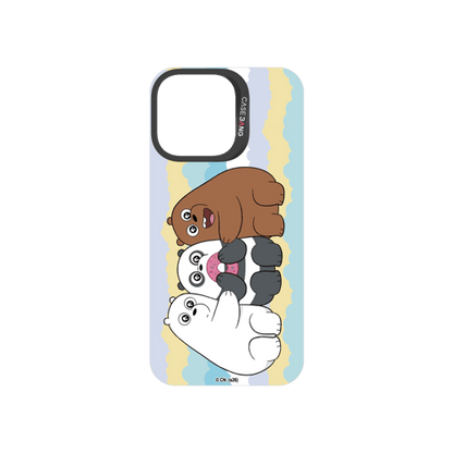 Stacked Three Bears Snap-On Phone Case