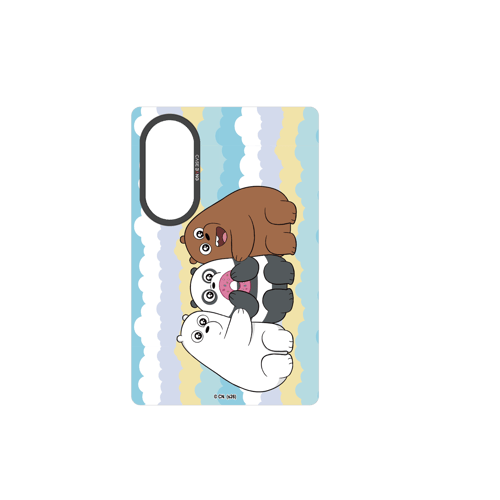 Stacked Three Bears Snap-On Phone Case