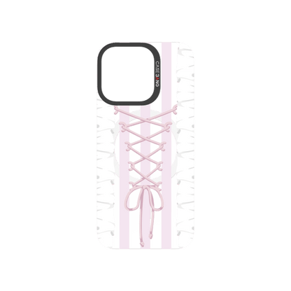 Ribbon Tie Pink Snap-On Phone Case