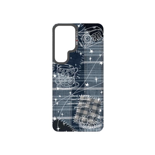 Denim Graffiti Snap-On Phone Case