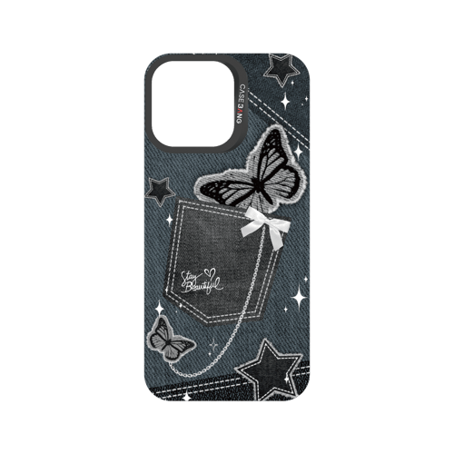 Denim Pocket Snap-On Phone Case