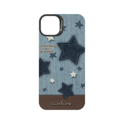 Starry Denim Snap-On Phone Case