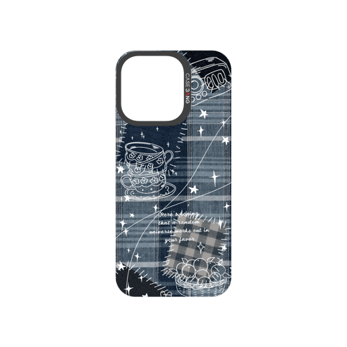 Denim Graffiti Snap-On Phone Case