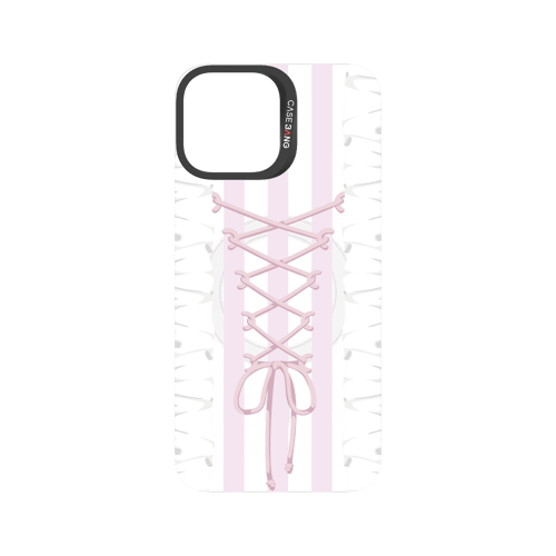 Ribbon Tie Pink Snap-On Phone Case