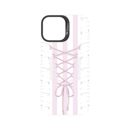 Ribbon Tie Pink Snap-On Phone Case