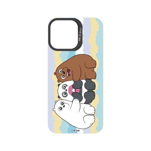Stacked Three Bears Snap-On Phone Case