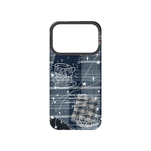 Denim Graffiti Snap-On Phone Case