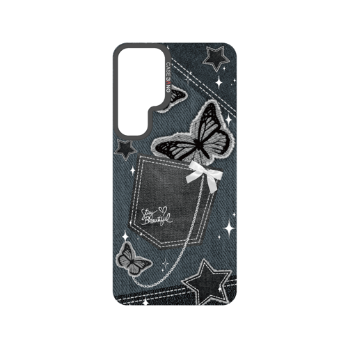Denim Pocket Snap-On Phone Case
