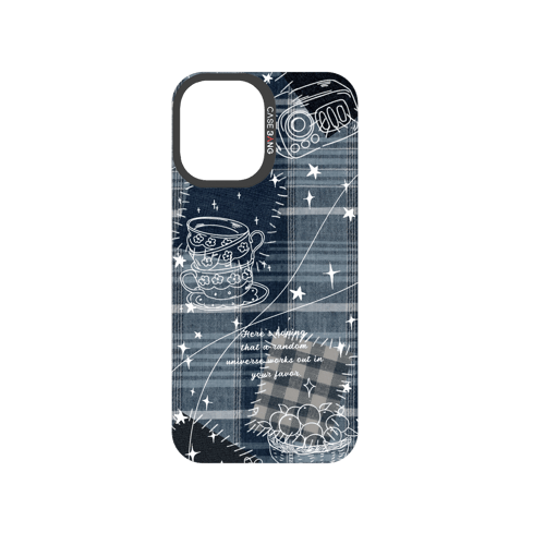 Denim Graffiti Snap-On Phone Case