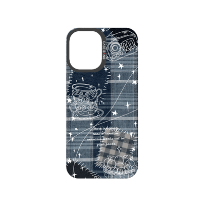Denim Graffiti Snap-On Phone Case