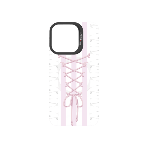 Ribbon Tie Pink Snap-On Phone Case