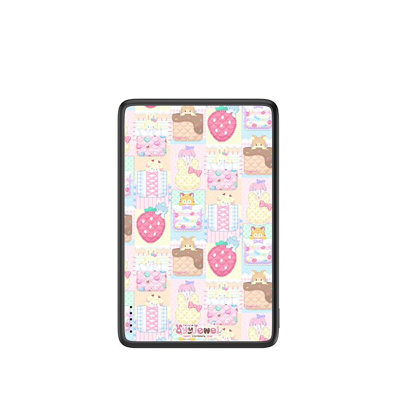 Berry Plaid Pink Magnetic Power Bank | Ayyjewel | CASEBANG