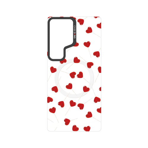 Red Heart Snap-On Phone Case
