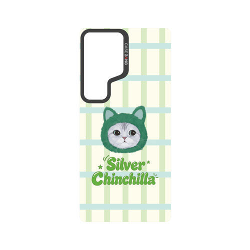 Silver Chinchilla Snap-On Phone Case