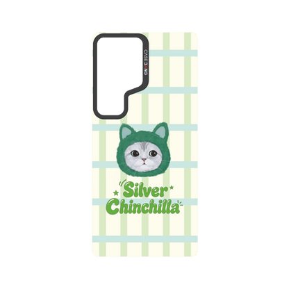 Silver Chinchilla Snap-On Phone Case
