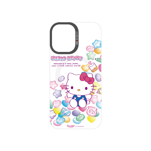 Candy Kitty snap-on phone case cover for iPhone 16 – Sanrio Hello Kitty | CaseBang