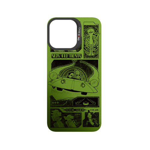 Green Print Snap-On Phone Case