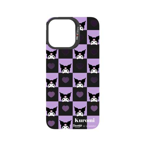 Kuromi Checkerboard Snap-On Phone Case