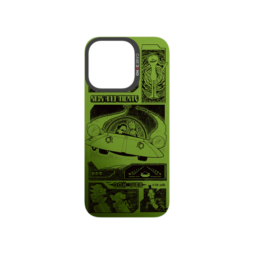 Green Print Snap-On Phone Case